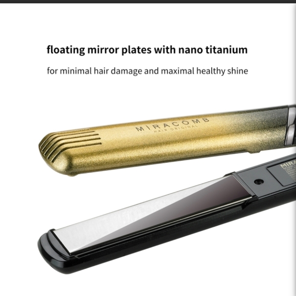 Miracomb Titanium Flat Iron Hair Straightener New/ SEALED - Picture 2 of 10